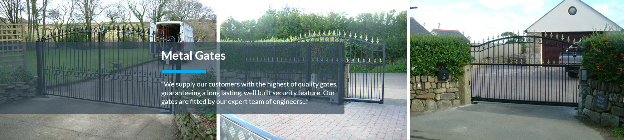 Steel Gates Cornwall